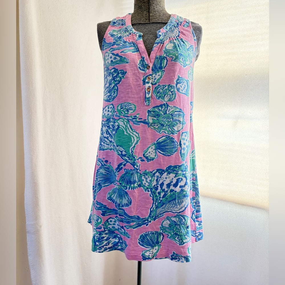 Lilly Pulitzer Essie tank dress seashell print